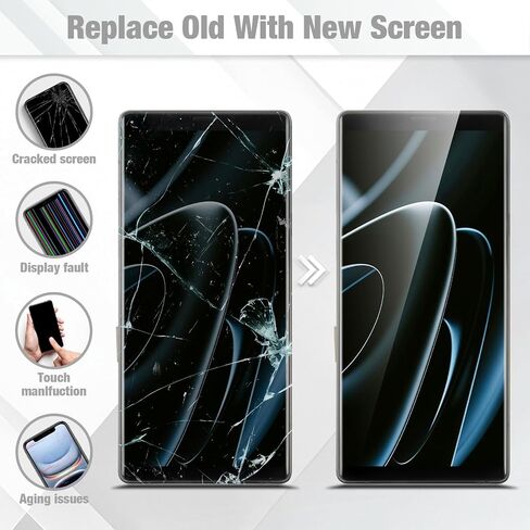 for Samsung Galaxy Note 9 Screen Replacement with Frame,Black Incell in Kuwait