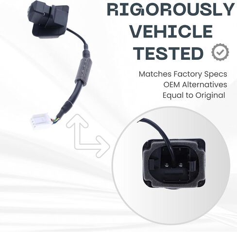 Backup Camera Replaces for 2014-2015 Honda Accord Sedan EX-L, Touring Model | 2016-2017 Accord Sedan | 2017 Accord Hybrid OE Part # 39530-T2A-A21, 39530-T2A-A31, 39530-T2A-A41 in Kuwait