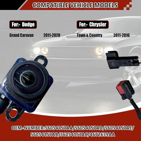56054157AA Back Up Rear View Camera for Dodge/Chrysler in Kuwait