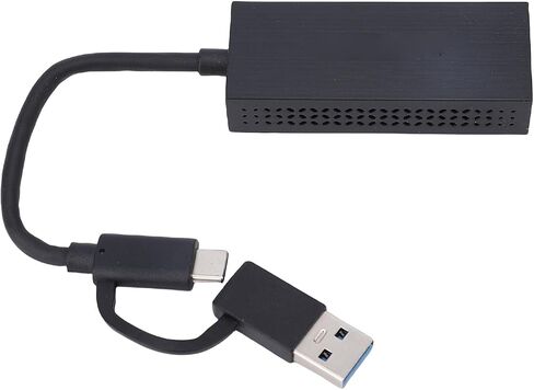 5G High Speed USB Ethernet Adapter, 2 in 1 USB C to Ethernet in Kuwait