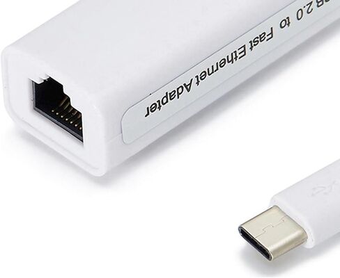 Network Card External Ethernet Adapter USB Type-C to RJ45 100M in Kuwait
