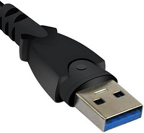 USB Ethernet Adapter 10/100/1000 Per Second Black with 3 Usb3.0 Ports in Kuwait