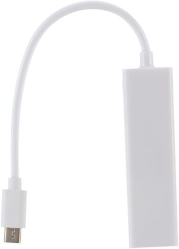 MAGICLULU 10/100mbps Network Adapter Type C with 3 USB Ports to Rj45 in Kuwait