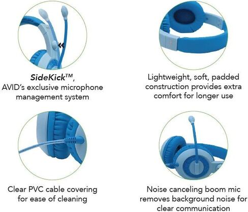 AVID Products AE-25 Early Learner Headset/Headphone with Safe Volume in Kuwait