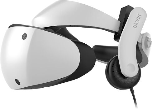 Bionik Mantis Attachable VR Headphones: Compatible with PlayStation VR2, Adjustable Design, Connects Directly to PSVR, Hi-Fi Sound, Sleek Design/PS4/PS5 in Kuwait