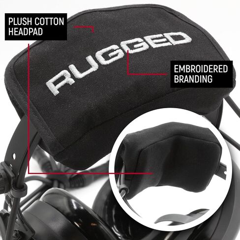 Rugged Radios RA210-BT Bluetooth Aviation Headset with Dual GA Plugs in Kuwait