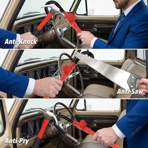 EMUNA Universal Car Steering Wheel Anti-Theft Lock in Kuwait