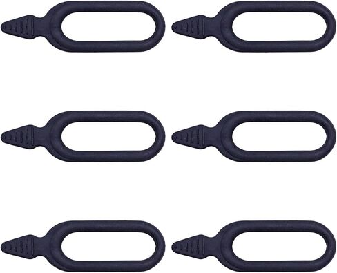 6 Pcs Extra Snubber Straps Compatible with Graspur ATV Racks - Compact Design, Rubber Replacement Straps for Gun & Bow Rack Secure Mounting in Kuwait