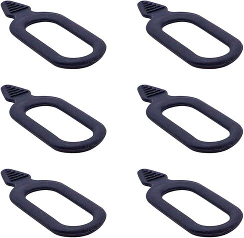 6 Pcs Extra Snubber Straps Compatible with Graspur ATV Racks - Compact Design, Rubber Replacement Straps for Gun & Bow Rack Secure Mounting in Kuwait