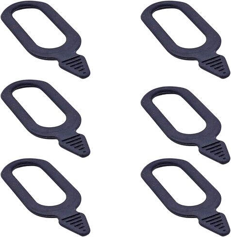 6 Pcs Extra Snubber Straps Compatible with Graspur ATV Racks - Compact Design, Rubber Replacement Straps for Gun & Bow Rack Secure Mounting in Kuwait