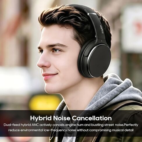 Srhythm NiceComfort 25 Lightweight Hybrid Noise Cancelling Headphones in Kuwait