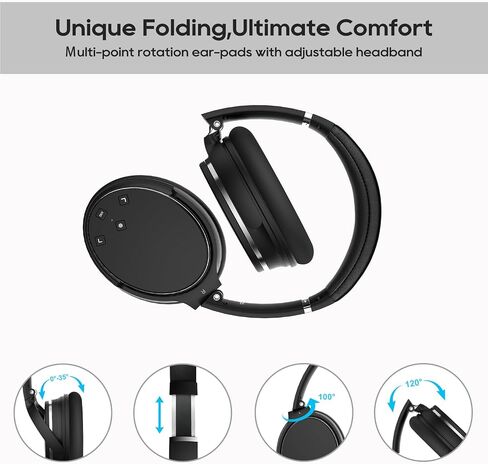 Srhythm NiceComfort 25 Lightweight Hybrid Noise Cancelling Headphones in Kuwait