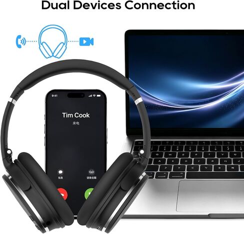 Srhythm NiceComfort 25 Lightweight Hybrid Noise Cancelling Headphones in Kuwait