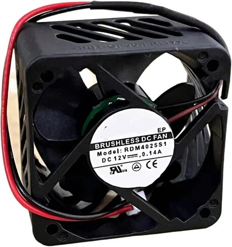 RDM4025S1 DC12V 0.14A 4025 40mm*40mm*25mm 2-Pin 4cm Cooling Fan in Kuwait