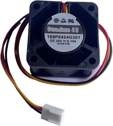 4028 109P0424G301 DC 24V 0.19A 40x40x28mm 3-Wire Server Cooling Fan in Kuwait