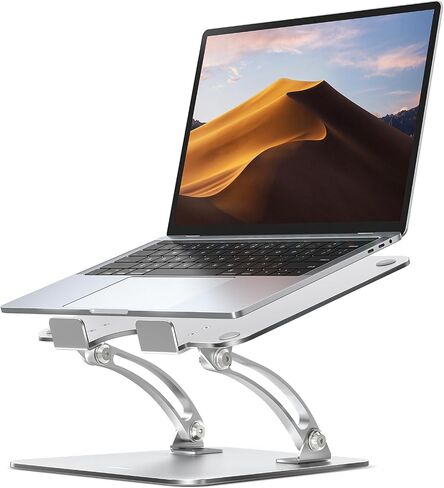 Nulaxy Adjustable Laptop Stand for Desk & Full Aluminum Cell Phone Stand in Kuwait