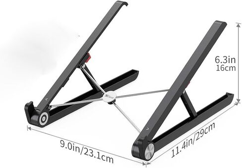 Portable Laptop Stand for Hp ZBook Studio 16 inch G10 Laptop for Desk,Made of Reinforced Nylon, 304 Stainless Steel and Silicone in Kuwait