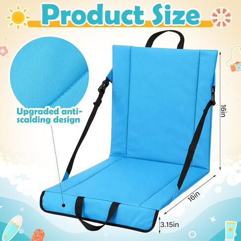 Novabright Foldable Pool Edge Chair Lightweight Portable Poolside Beach in Kuwait