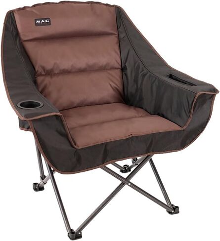MacSports Modern Club Chair-Brown in Kuwait