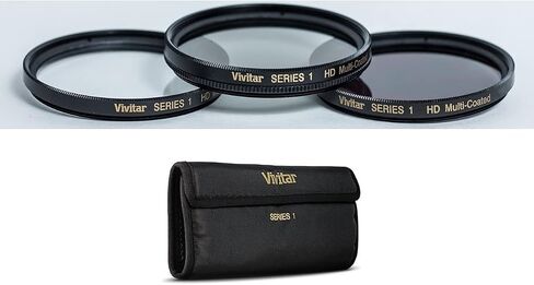 3-Pc Pro Quality UV Polarizer & FLD Filter Kit for Sony FDR-AX33 in Kuwait