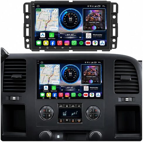 4+64GB Android 13 Car Radio for 2007-2013 Chevy Silverado Tahoe Suburban in Kuwait