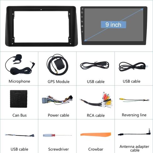 Junsun 2+64GB Car Radio Stereo Android 13 for Dodge Grand Caravan 2008-2020 Chrysler Town & Country 2011-2016 with CarPlay Android Auto in Saudi Arabia