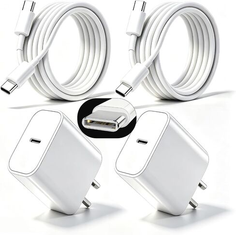 iPhone Charger Fast Charging,[Apple MFi Certified] iPad USB C Charger 2Pack in Kuwait