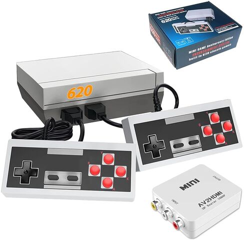 ANGFA Retro Gaming Console Built-in Classic 620 Games in Kuwait