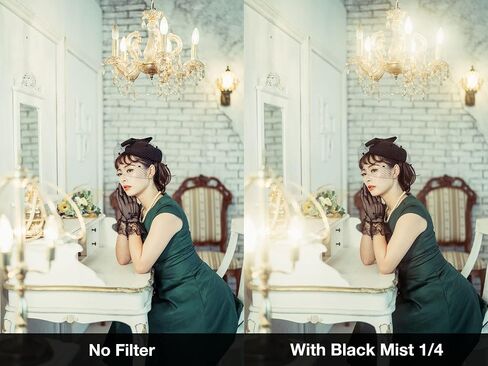 NiSi - 67mm Black Mist 1/4 Strength, Circular Diffusion Effect Filter in Kuwait