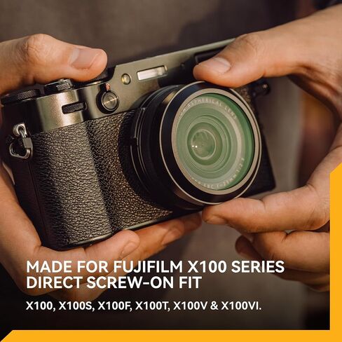 NiSi HDF Highlight Diffusion Filter for Fujifilm X100 Series, Black Frame in Kuwait