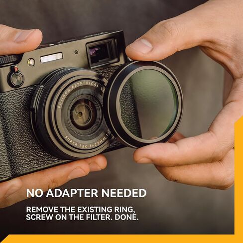 NiSi HDF Highlight Diffusion Filter for Fujifilm X100 Series, Black Frame in Kuwait