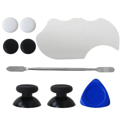(New) Replacement Kit Fit for Meta Quest 2 Controller & Fit for Oculus Quest 2 Controller, 9 in 1 Repair Accessories Includes Thumbsticks, Caps, Triangle Tool, and Pry Bar in Kuwait