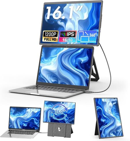 Teamgee Laptop Screen Extender FHD Portable Monitor 14" in Saudi Arabia