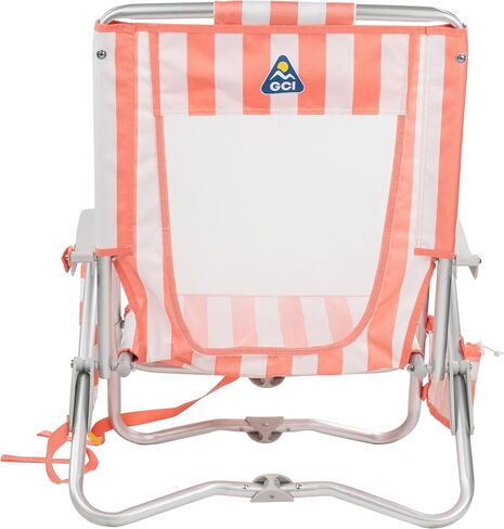 GCI Outdoor Sidekick Beach Chair - Coral Stripes in Saudi Arabia
