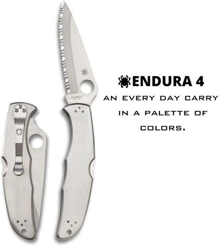 Spyderco Endura 4 Folding Pocket Knife, SpyderEdge in Kuwait