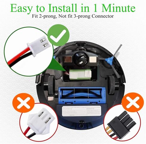 Battery for Shark PowerDetect RV2800S RV2820YE RV2820ZE AV2800ZE AV2800AE in Saudi Arabia