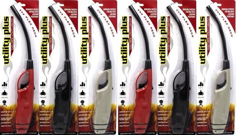 Best Brands USA Long Flex Neck BBQ Lighters, Multi-Purpose for Grill, Fireplace, Stove, Value Pack of 6 in Kuwait