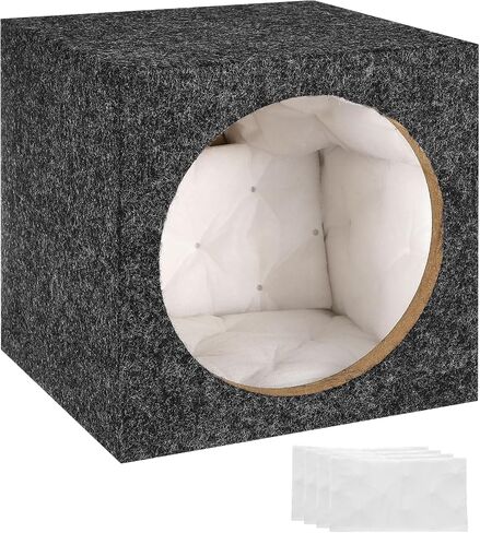 MECCANIXITY 6.5 Inch Ported Wooden Speaker Enclosure, Gray Single Vented Subwoofer Box Car Audio Truck Speaker Box for DIY Home Vehicles Audio Custom Sound Supplies in Kuwait