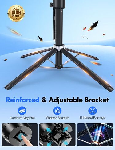 Sinbyuer 71'' Auto Face Tracking Tripod with Remote & Two Fill Lights in Kuwait