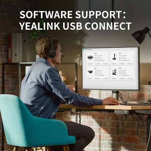 Yealink UH37 Wired USB-A Headset with Noise Cancelling Mic for PC Computer in Kuwait
