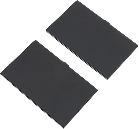 Cabilock 2pcs Black Memory Card Storage Case Portable Holder Anti-Shock Organizer for Camera Memory Cards in Kuwait