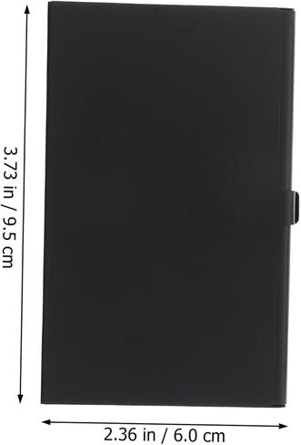 Cabilock 2pcs Black Memory Card Storage Case Portable Holder Anti-Shock Organizer for Camera Memory Cards in Kuwait