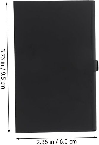 Cabilock Memory Card Storage Case 3-Slot Holder Set, Waterproof Shockproof Portable Memory Holder for Camera Cards, Black Carrying Accessory for Photographers in Kuwait