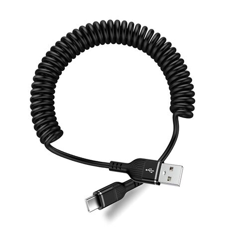 3FT USB C Coiled Cable for iPhone 17 Pro Max/17/16, Car Charger Cord in Kuwait
