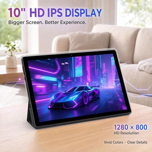 YQSAVIOR 10 inch Tablet with Keyboard, 2 in 1 Tablet, Android 15 in Saudi Arabia