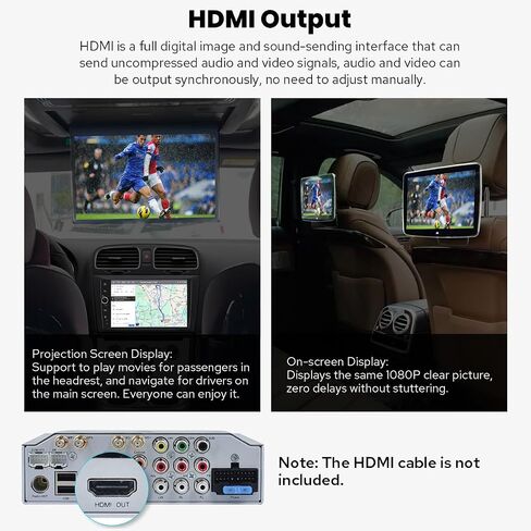 Joying 9 Inch Single Din Touchscreen Radio with Carplay & Android Auto, Android 13 Car Stereo1280x800P with AM/FM Radio, GPS, SWC, Volume knob(JY-UTS07N8) in Kuwait