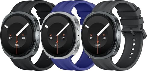 Suitisbest 3 Pack Bands Compatible with Samsung Galaxy Watch 9 and Watch 8 in Saudi Arabia