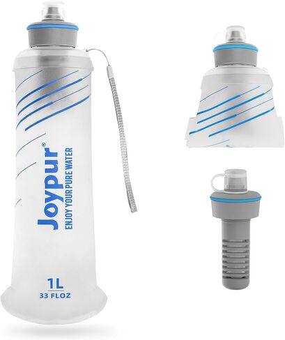 Collapsible Water Filter Bottle with 0.01 Micron Filtration in Kuwait