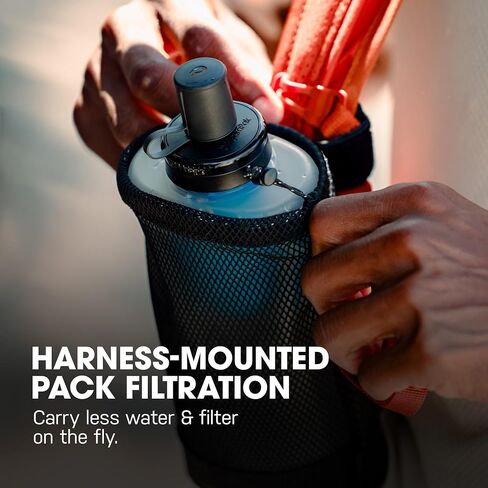 HydraPak PackFlask Harness Mounted Filtration Water Bottle (750ml) in Kuwait