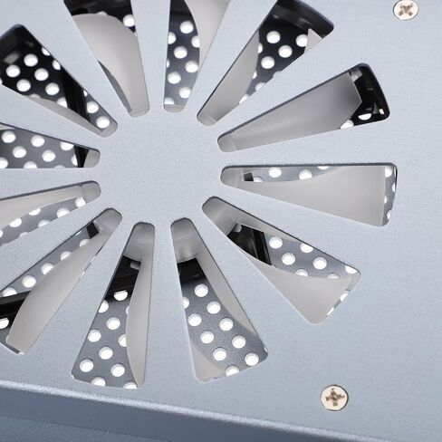 Aluminum Alloy Notebook Cooler Stand with Dual 12cm RGB Fans in Kuwait